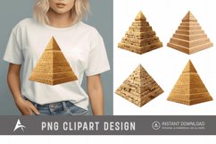 Watercolor Pyramid Clipart Product Image 1