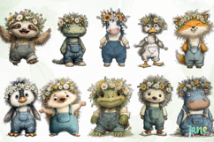 Quirky Animals Collection Clipart Product Image 5