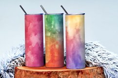 Watercolor Rainbow Gradient Digital Paper | Colorful Texture Product Image 4