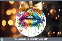 GorgeousWatercolor Ornament design.