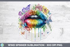 GorgeousWatercolor Wind Spinner design.