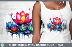 GorgeousWatercolor Rainbow Shirt design.