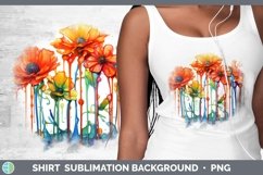 GorgeousWatercolor Rainbow Shirt design.