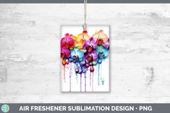 GorgeousWatercolor Rainbow Air Freshener design.