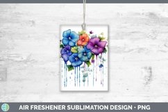 GorgeousWatercolor Rainbow Air Freshener design.