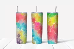 Watercolor rainbow sublimation design