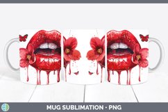 GorgeousWatercolor Mug Wrap design.