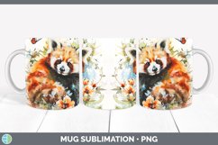 GorgeousWatercolor Mug Wrap design.