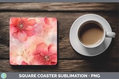 GorgeousWatercolor Square Coaster design.