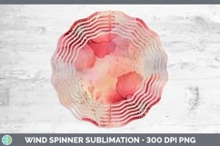 GorgeousWatercolor Wind Spinner design.