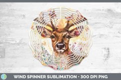 GorgeousWatercolor Wind Spinner design.