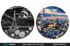Watercolor Romantic Paris Graphic Clipart Product Image 1