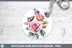 GorgeousWatercolor Keychain design.