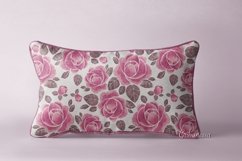 Seamless pattern of roses. Watercolor digital paper Product Image 2