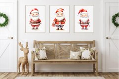Watercolor Santa Claus. PNG Bundle. Product Image 8