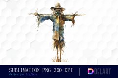 Scarecrow Straw Illustration Clipart Product Image 1