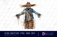 Scarecrow Straw Illustration Clipart Product Image 1