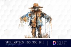 Scarecrow Straw Design Clipart Product Image 1