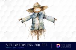 Scarecrow Straw Illustration Clipart Product Image 1