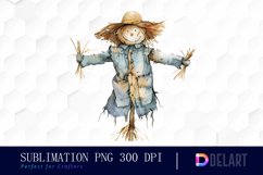 Scarecrow Straw Design Clipart Product Image 1