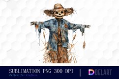 Scarecrow Straw Illustration Clipart Product Image 1