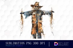 Scarecrow Straw Illustration Clipart Product Image 1