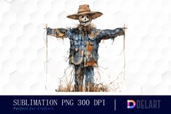 Scarecrow Straw Illustration Clipart Product Image 1