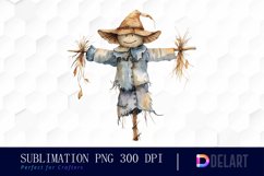 Scarecrow Straw Illustration Clipart Product Image 1