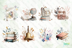 Watercolor School Elements Sublimation Bundle Product Image 6