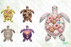 Watercolor Sea Turtle Bundle Product Image 6
