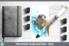 GorgeousWatercolor Pen Wrap design.