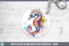 GorgeousWatercolor Keychain design.