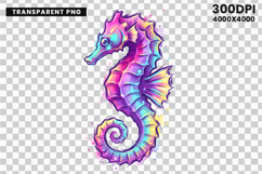seahorse png, seahorse clipart, ocean creature, watercolor seahorse, marine life png, underwater clipart, sea animal, ocean design, beach sublimation, tropical png