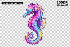 seahorse png, seahorse clipart, ocean creature, watercolor seahorse, marine life png, underwater clipart, sea animal, ocean design, beach sublimation, tropical png