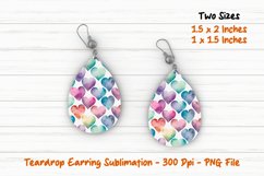 Heart Teardrop Earring | Heart Teardrop Earring Product Image 1