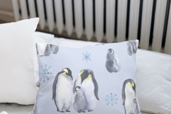 Seamless pattern. Winter Digital paper. Seal and Penguins Product Image 6