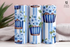 Watercolor Seamless Pattern Cake Baskets Tumbler Design Product Image 10