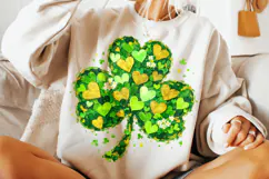 Shamrock St Patrick's Day PNG, Lucky Day PNG, Irish PNG Product Image 4