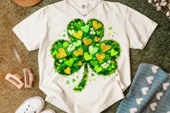 Shamrock St Patrick's Day PNG, Lucky Day PNG, Irish PNG Product Image 5