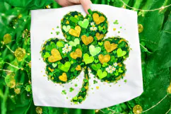 Shamrock St Patrick's Day PNG, Lucky Day PNG, Irish PNG Product Image 6