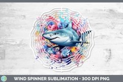 GorgeousWatercolor Wind Spinner design.