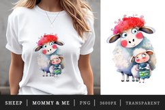 Sheep - Mommy &amp; Me t-shirt sublimation printable design png Product Image 1