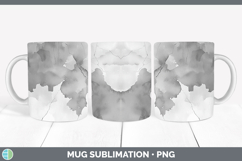 GorgeousWatercolor Mug Wrap design.