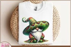 Cinco De Mayo Watercolor Gnome png, Sombrero Mexican Gnome Product Image 4