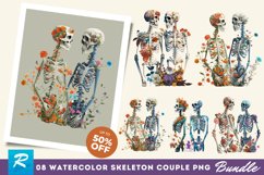 Watercolor Skeleton Couple Clipart Bundle,Watercolor Skeleton Clipart Bundle,floral skull png,skeleton png,watercolour skull,commercial use,skull bundle clipart,clip art png,clipart bundle png,png bundle,colorful skull,flowers skull,clip art bundle,floral