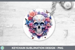 GorgeousWatercolor Keychain design.