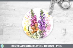 GorgeousWatercolor Keychain design.