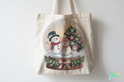 Watercolor Snow Globe PNG Product Image 3