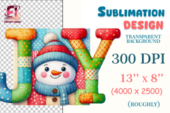 Hand-painted watercolor snowman PNG with transparent background. Festive holiday clipart for cards, stickers, sublimation, mugs, and seasonal crafts.