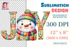 Hand-painted watercolor snowman PNG with transparent background. Festive holiday clipart for cards, stickers, sublimation, mugs, and seasonal crafts.